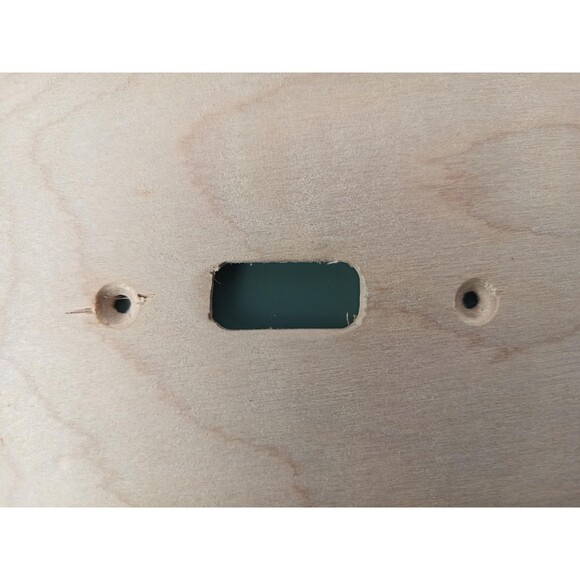 Lot Of Four (4) Raw Wood Single Light Switch Covers Large Old New Stock - Picture 10 of 10